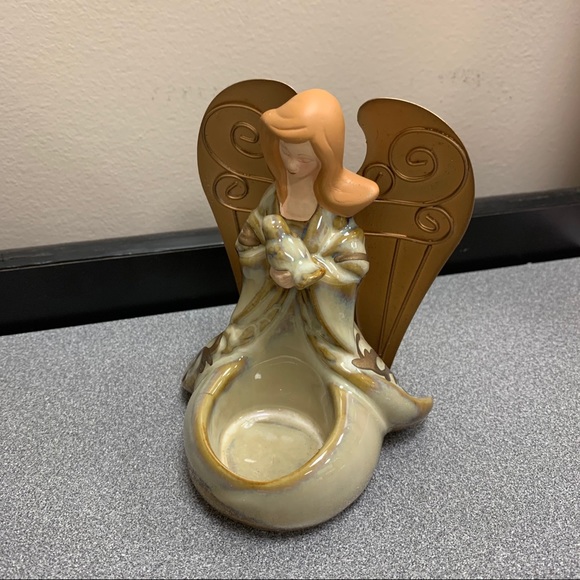NWT Yankee Candle Holder Angel Christmas - Picture 5 of 7